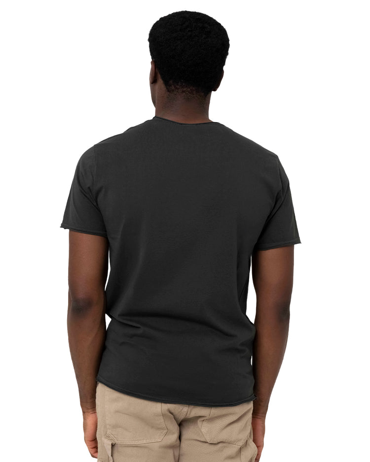 Why Not Brand T-Shirt Girocollo Con Taschino Sottile Lato Cuore