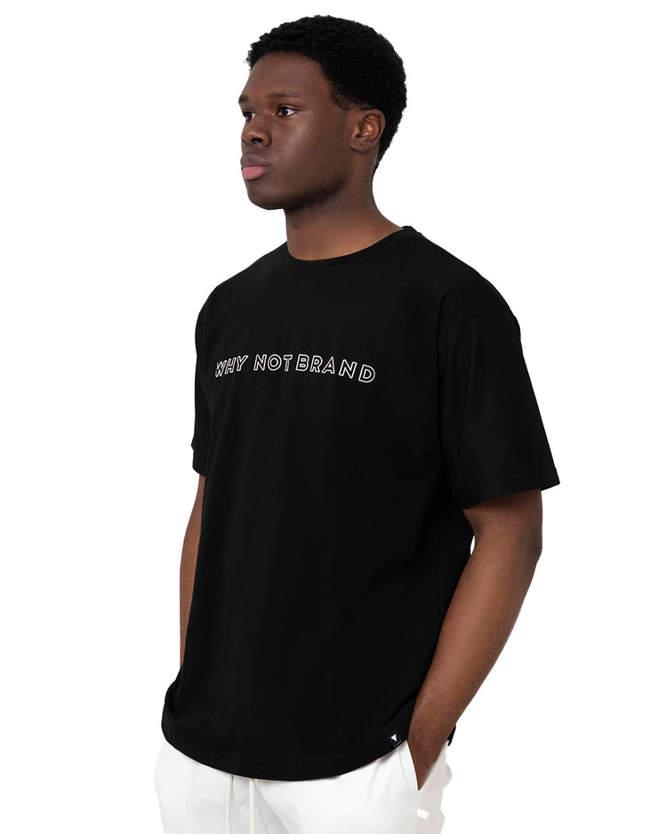 Why Not Brand T-Shirt Girocollo WNB Tridimensionale