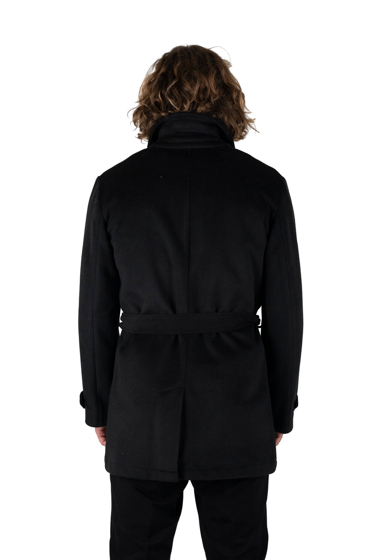 Why Not Brand Cappotto Con Laccio Alla Vita