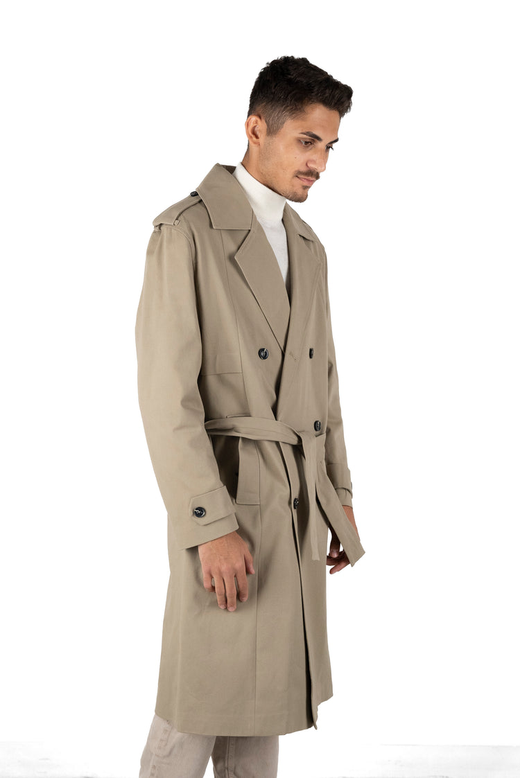 Why Not Brand Cappotto Doppiopetto Con Laccio