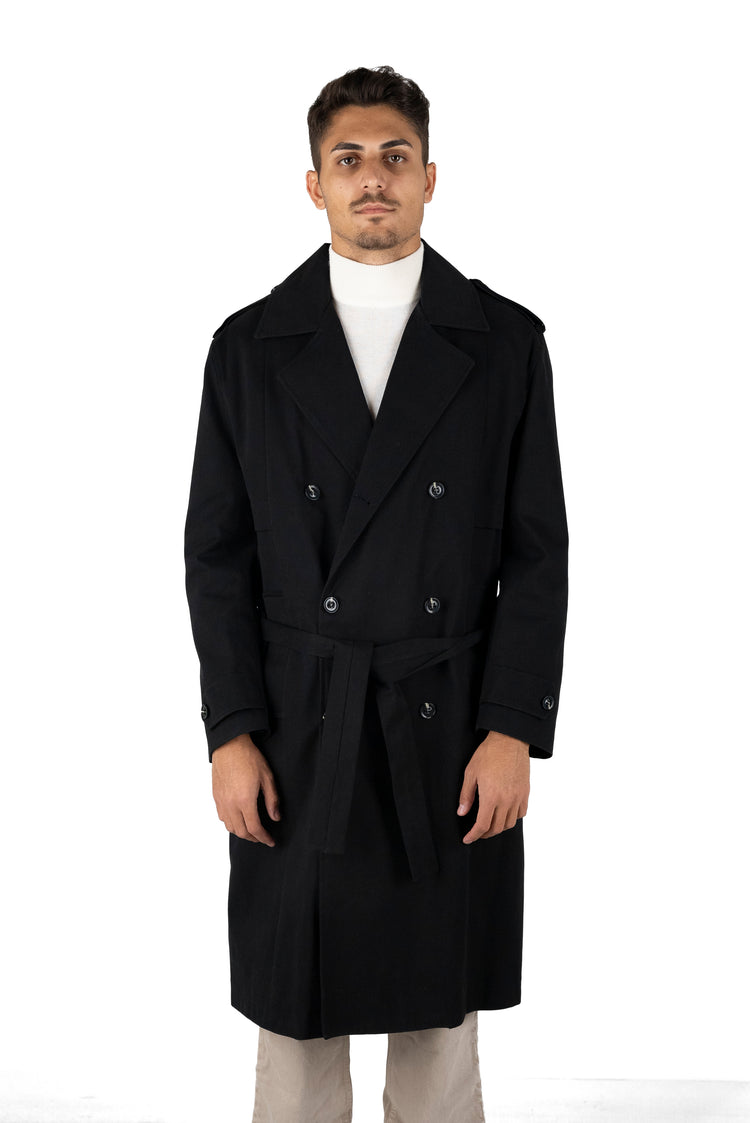 Why Not Brand Cappotto Doppiopetto Con Laccio