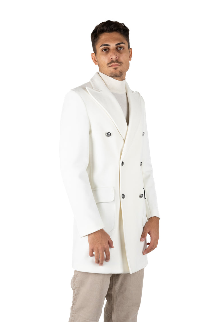 Why Not Brand Cappotto Doppiopetto Dolcevita