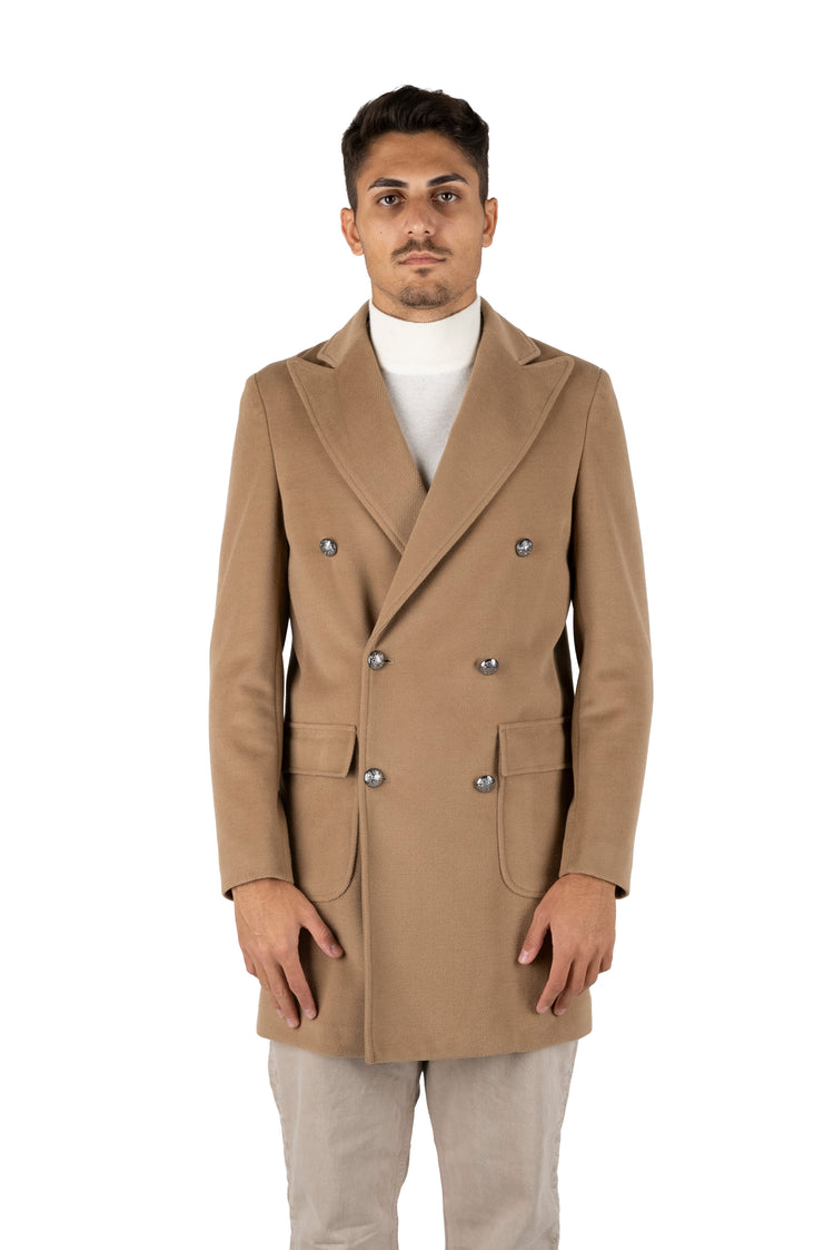 Why Not Brand Cappotto Doppiopetto Dolcevita