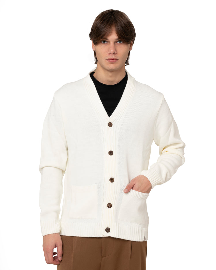 Why Not Brand Cardigan Con Bottoni E Tasche