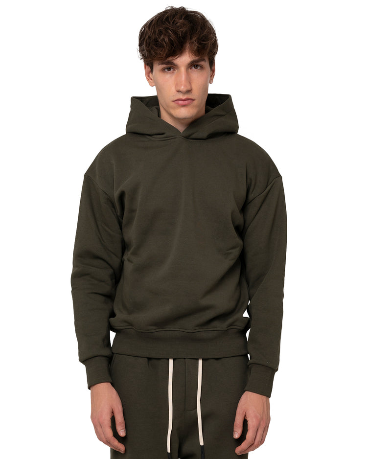 Why Not Brand Felpa Essential Con Cappuccio