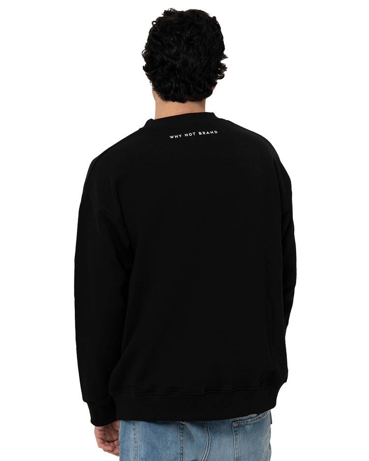 Why Not Brand Felpa Girocollo Stampa Lato Cuore