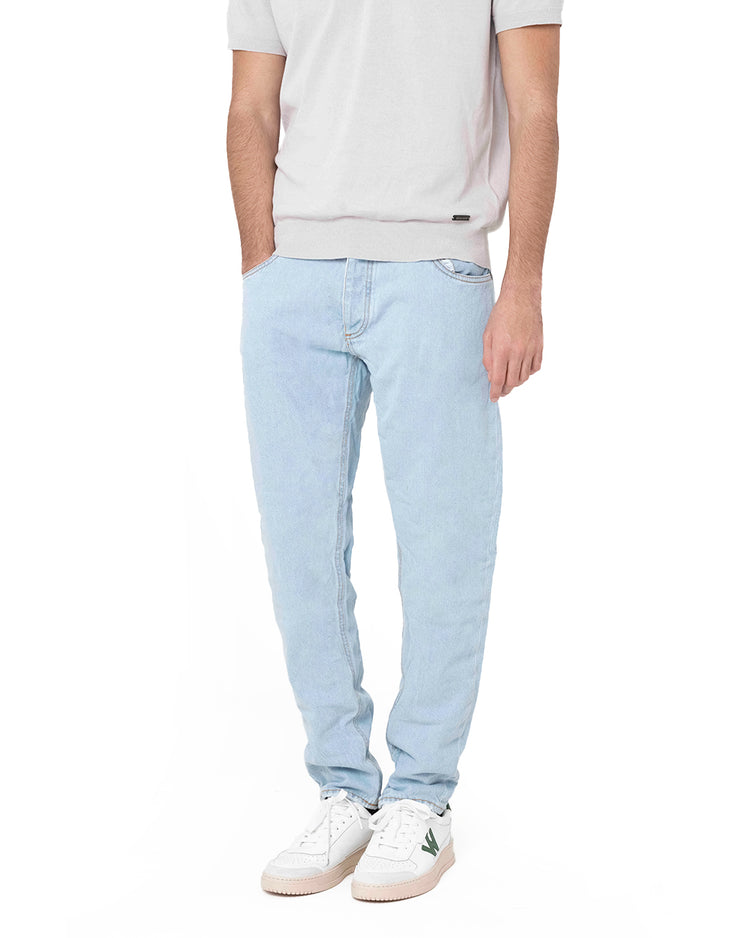 Why Not Brand Jeans Lavaggio Chiaro Tela Fissa