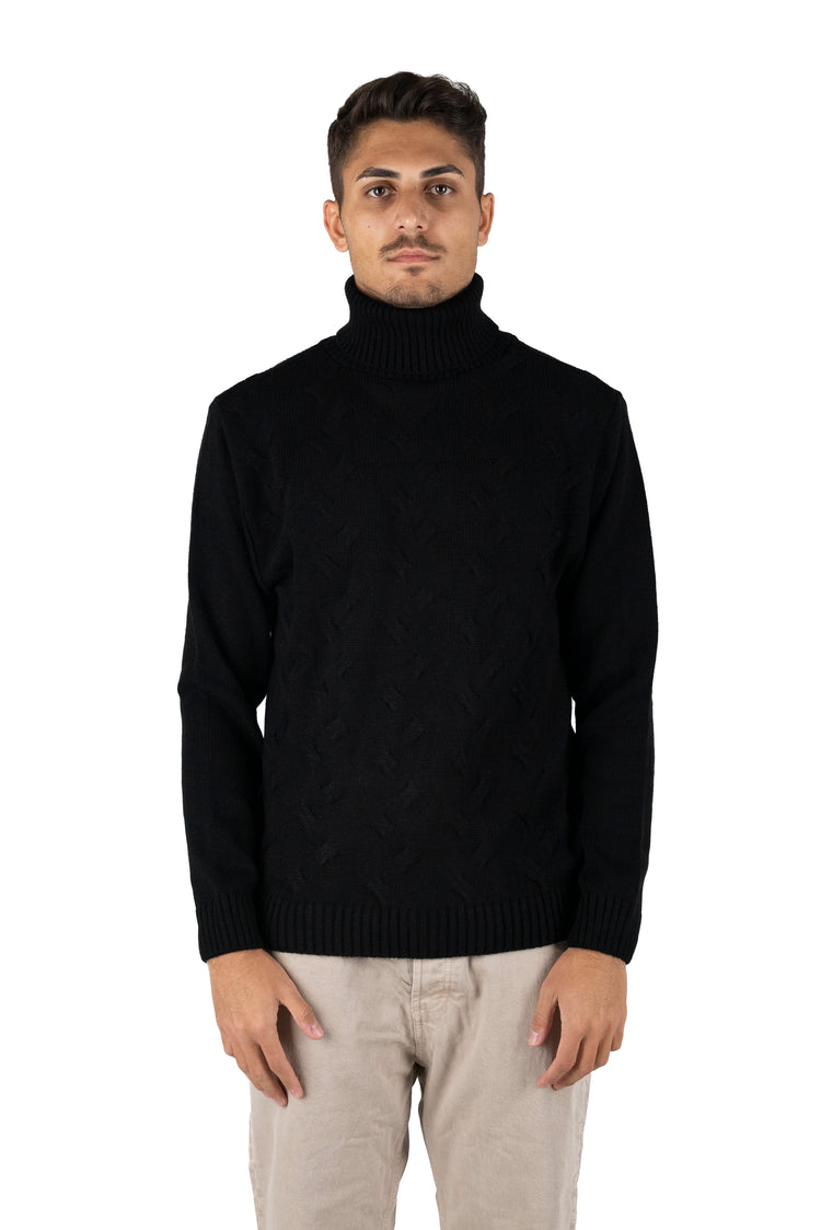 Why Not Brand Maglione A Intreccio Dolcevita