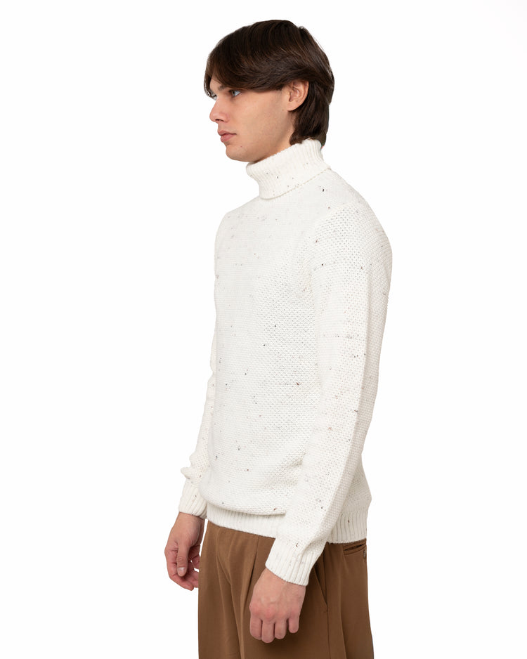 Why Not Brand Maglione Collo Alto Sale E Pepe