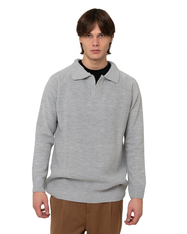 Why Not Brand Maglione Con Collo A Polo