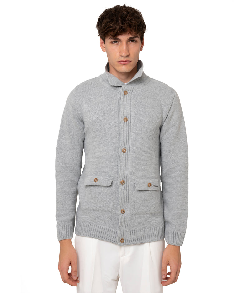 Why Not Brand Maglione Con Collo E Bottoni