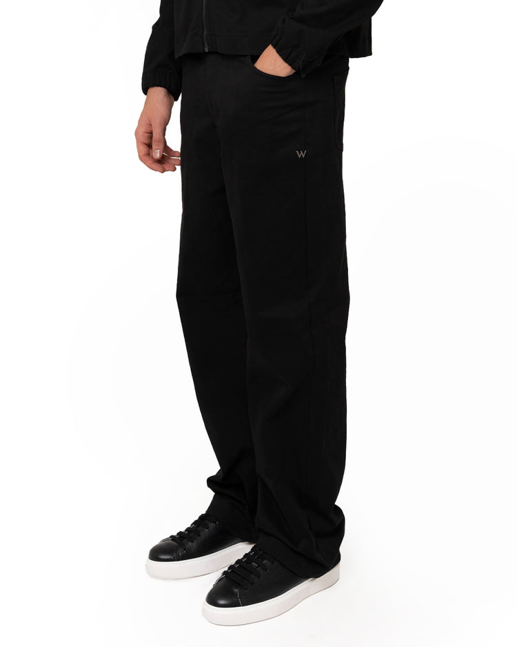 Why Not Brand Pantalone In Denim Loose Fit