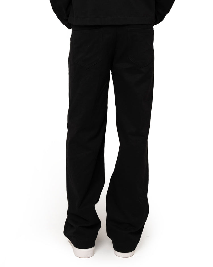 Why Not Brand Pantalone In Denim Loose Fit