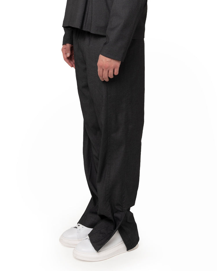 Why not brand Pantalone loose fit con zip al fondo