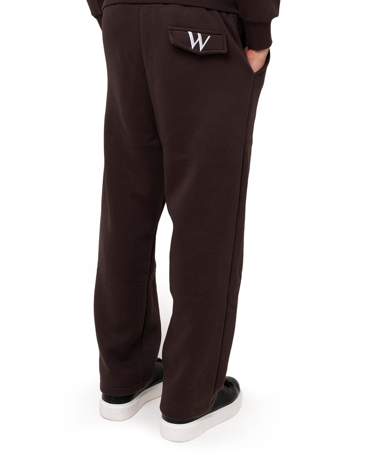 Why Not Brand Pantalone Tuta Con Laccio Loose Fit