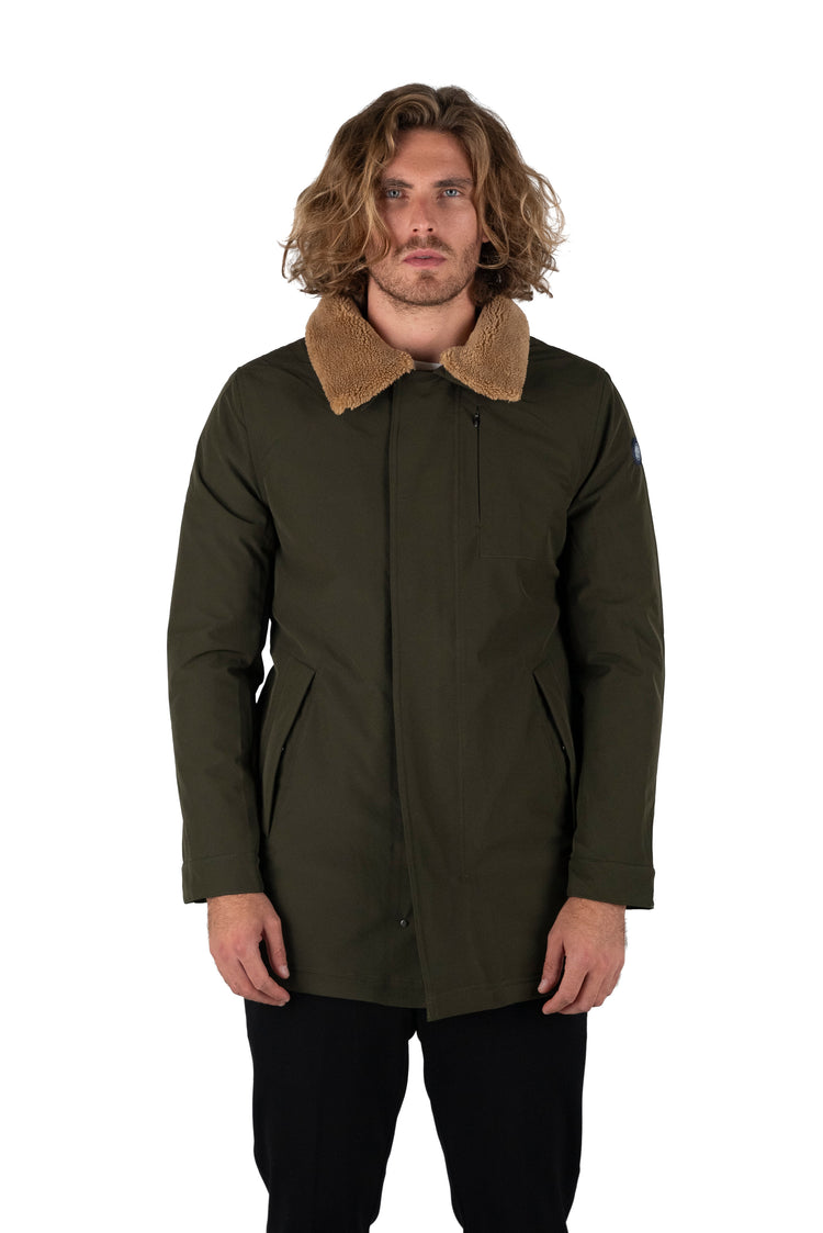 Why Not Brand Parka Con Colletto In Pelliccia
