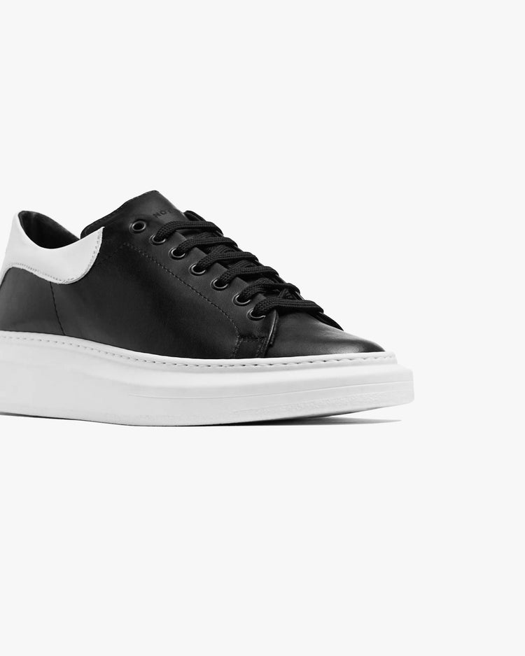 Why Not Brand Scarpa In Pelle Con Suola Alta