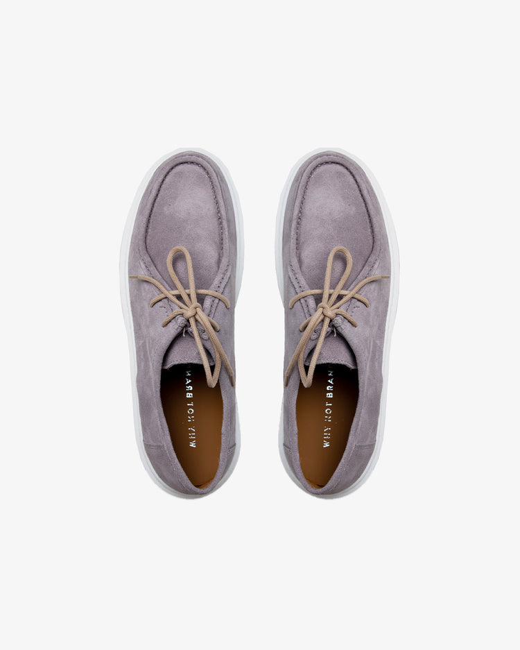 Why Not Brand Scarpa Stringata In Camoscio