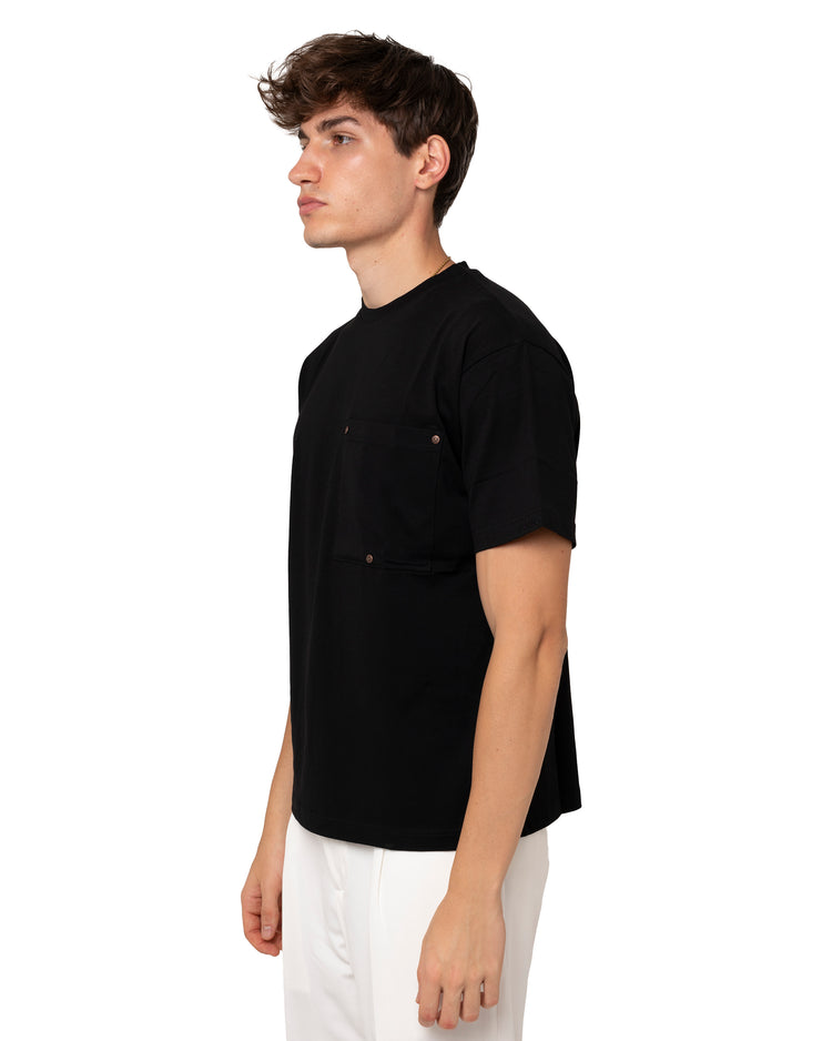 Why Not Brand T-shirt Girocollo Con Taschino