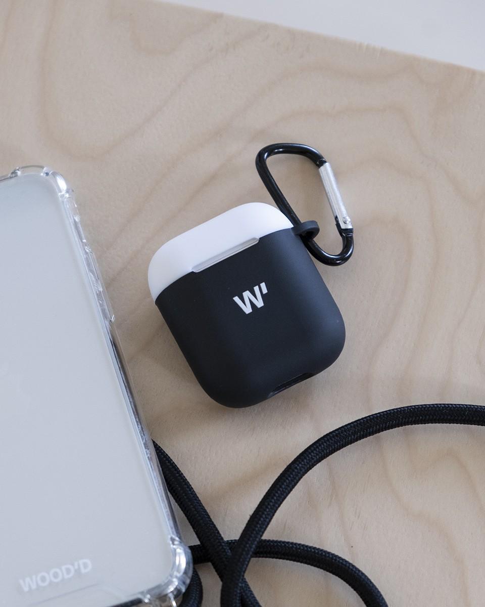 Wood'd AirPods Case Block Black