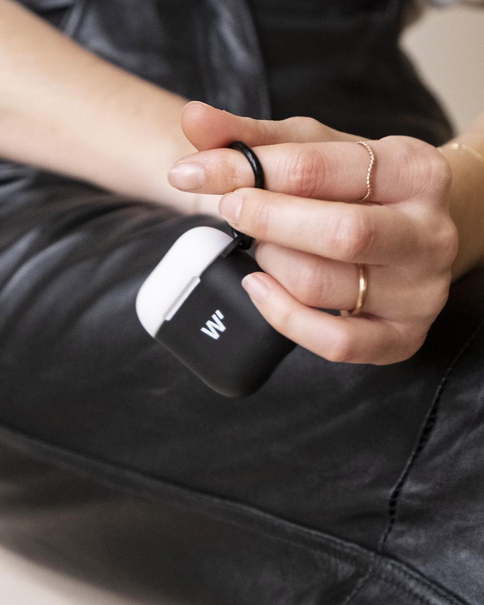 Wood'd AirPods Case Block Black
