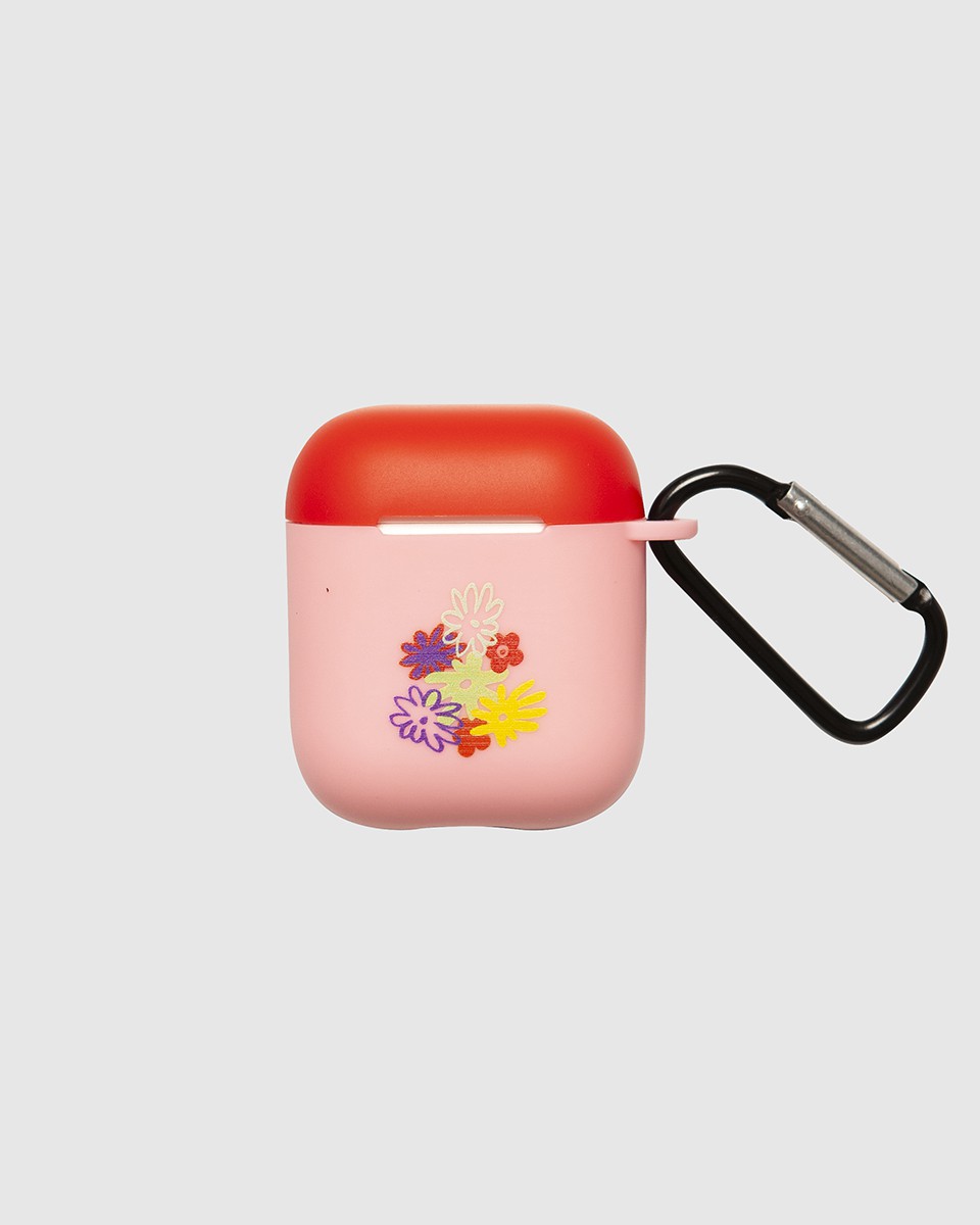Wood'd AirPods Case Flowery Pink