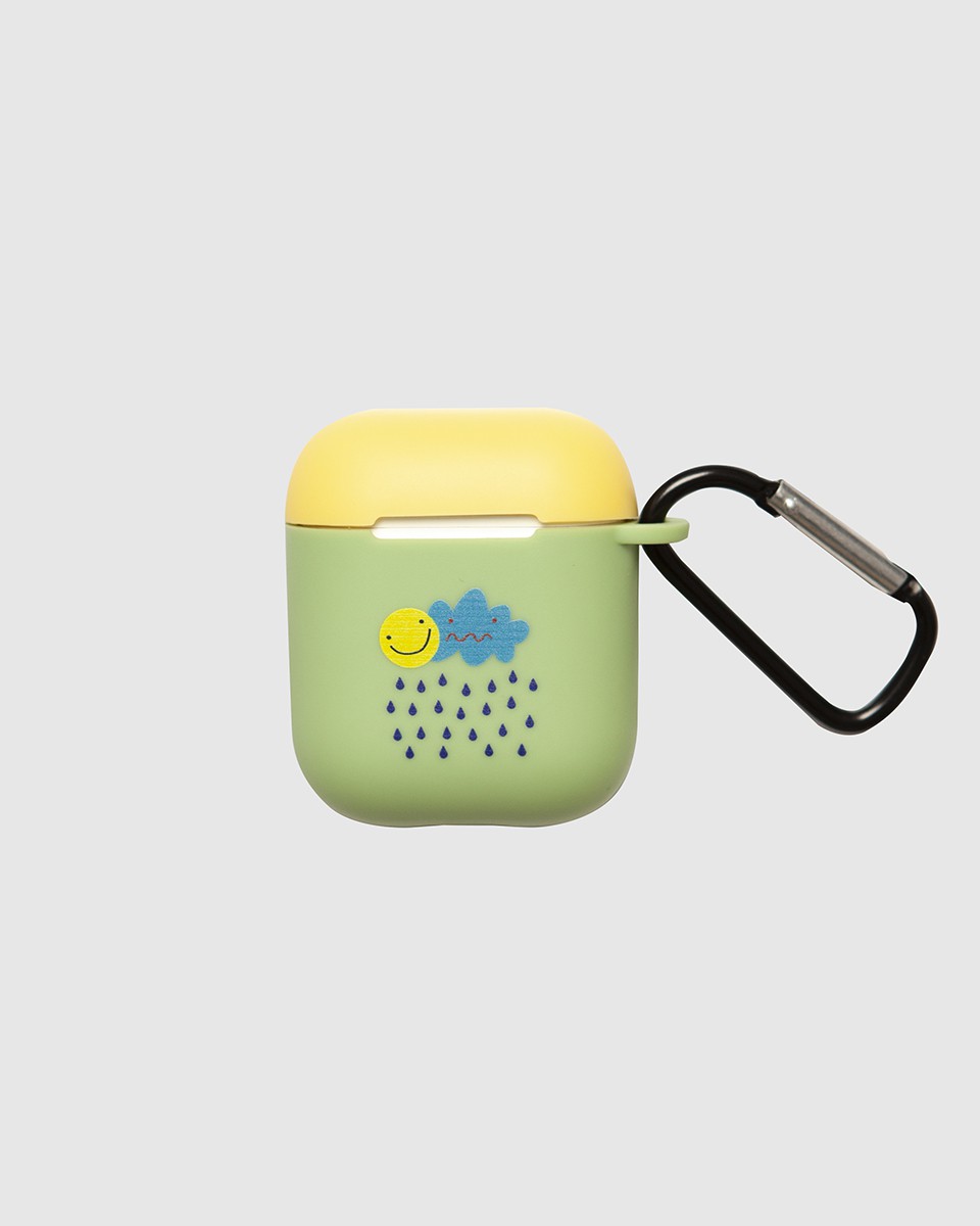 Wood'd AirPods Case Happy Rain