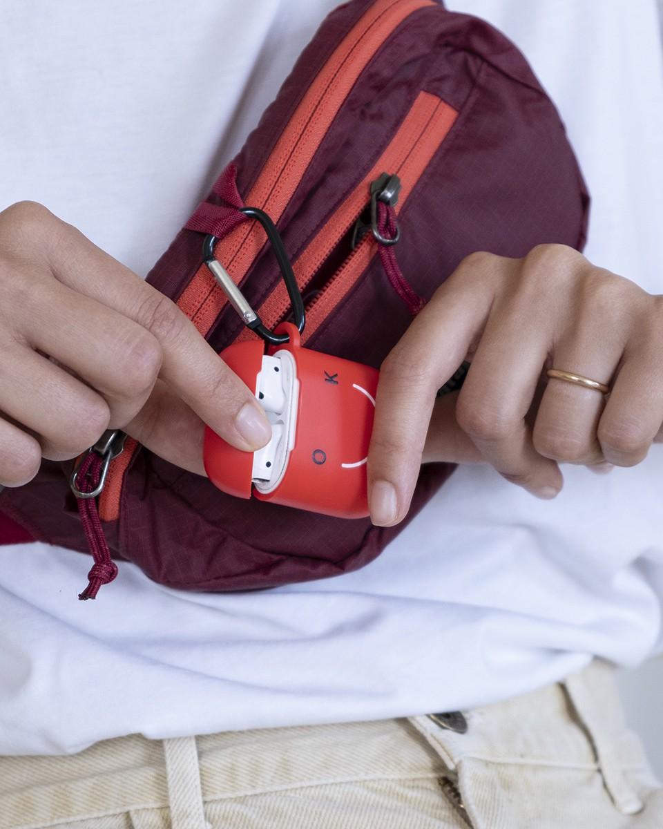 Wood'd AirPods Case OK Red