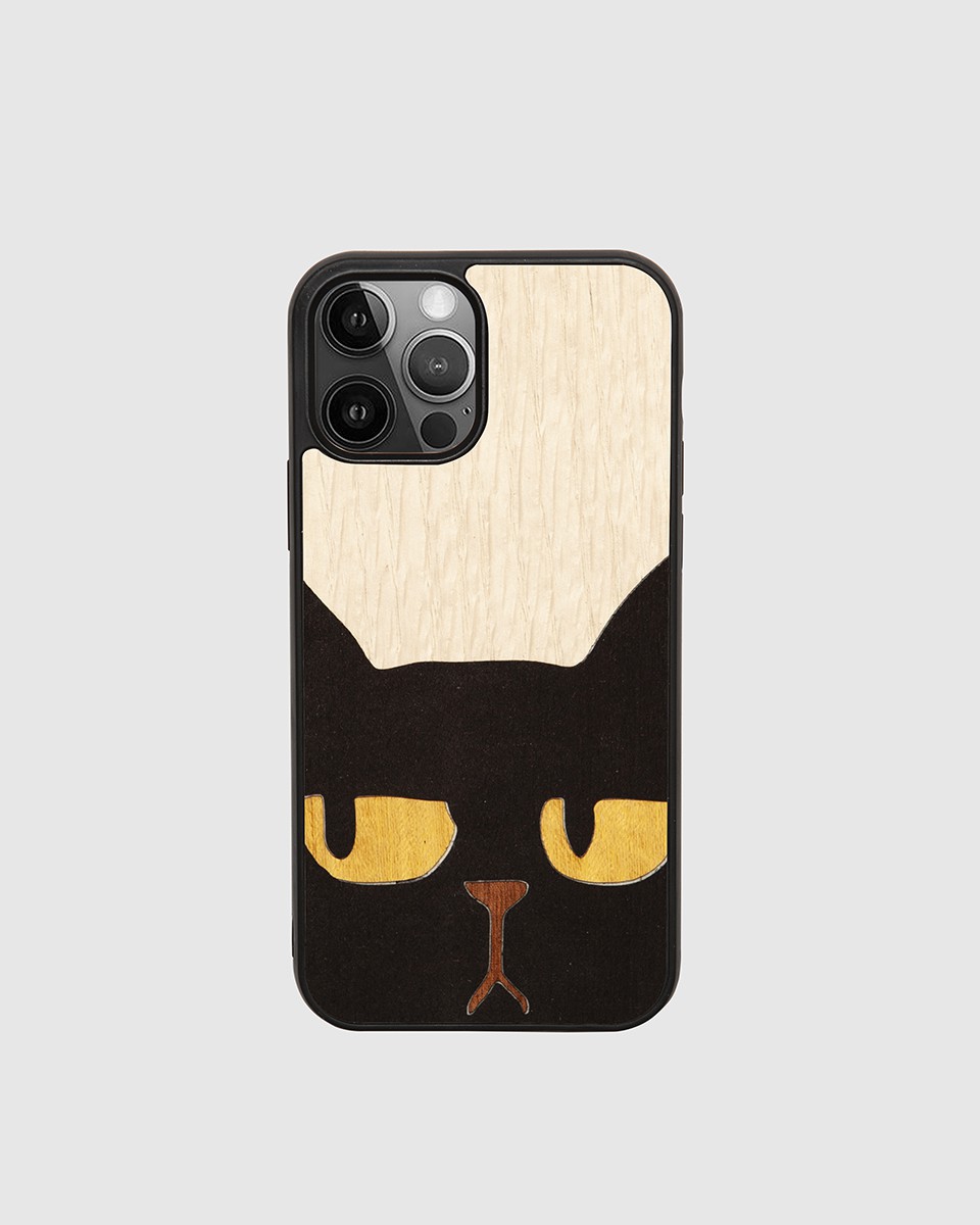 Wood'd Black Cat Cover