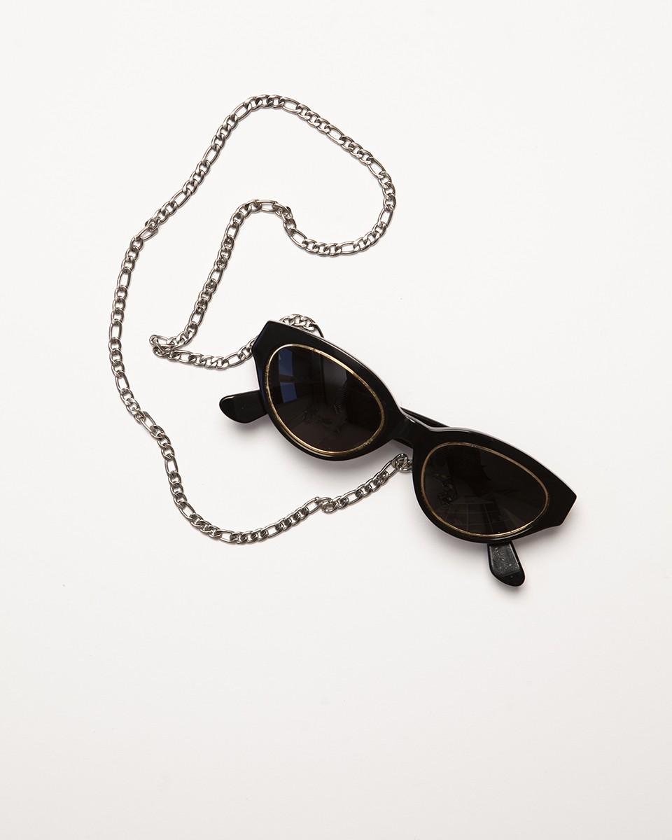 Wood'd Eyeglasses Lace Large Silvered