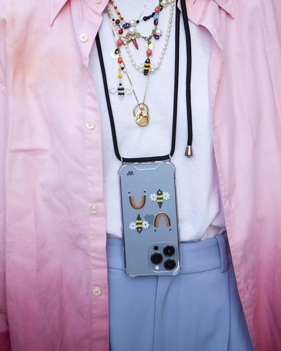 Wood'd GIÜRO Bee Happy Necklace