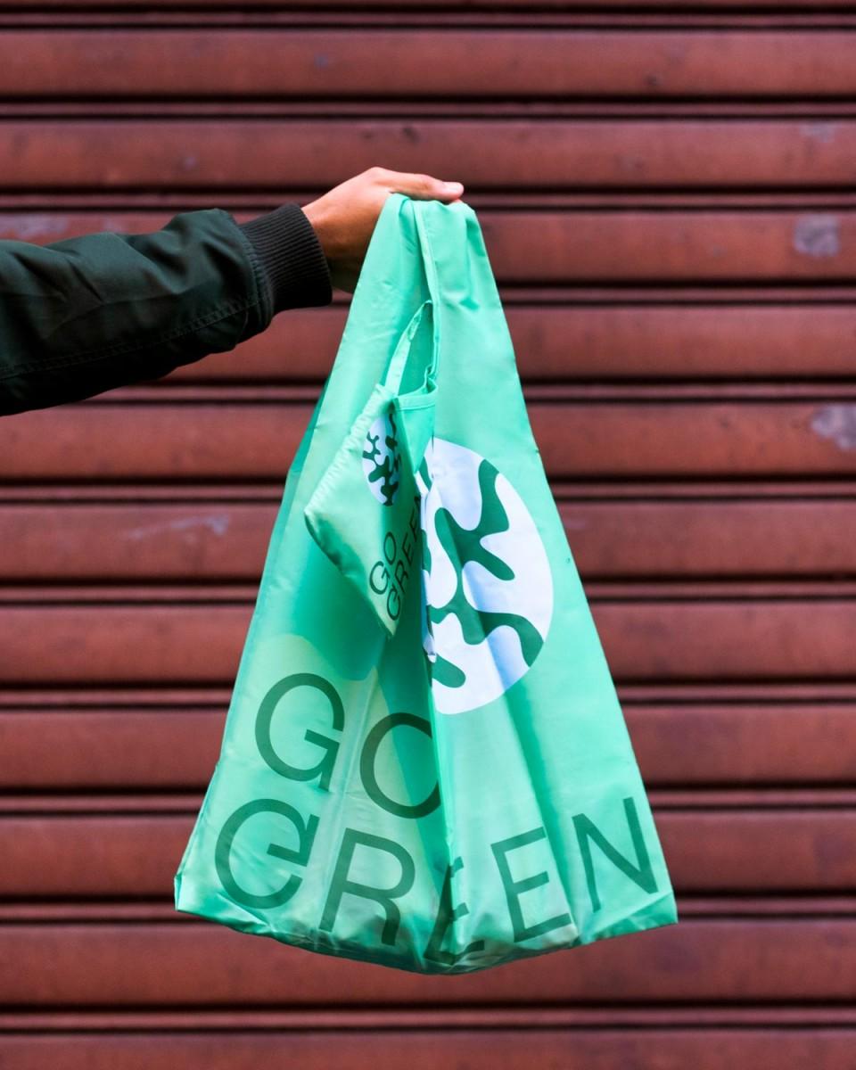 Wood'd Go Green Bag