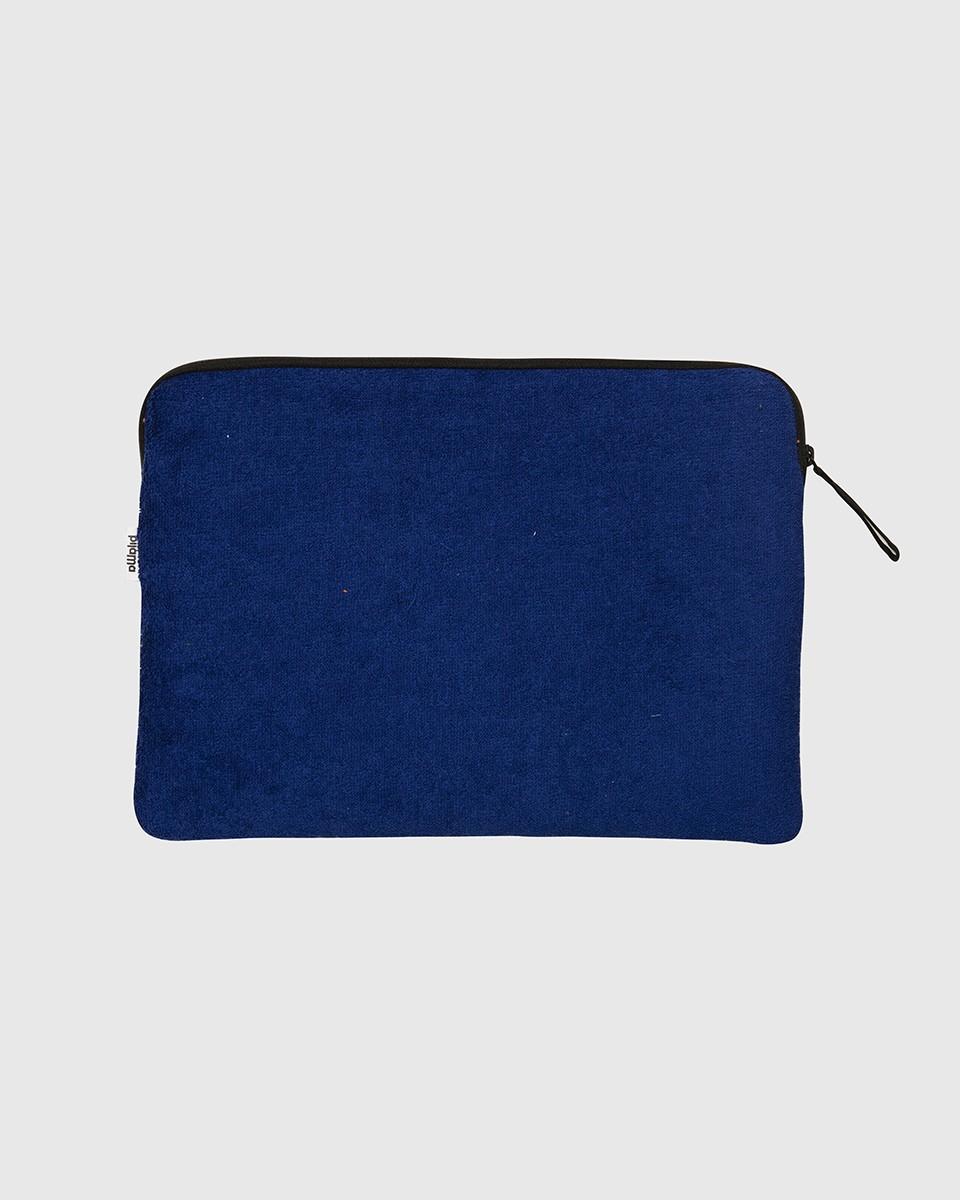 Wood'd Patch Blue Macbook Case