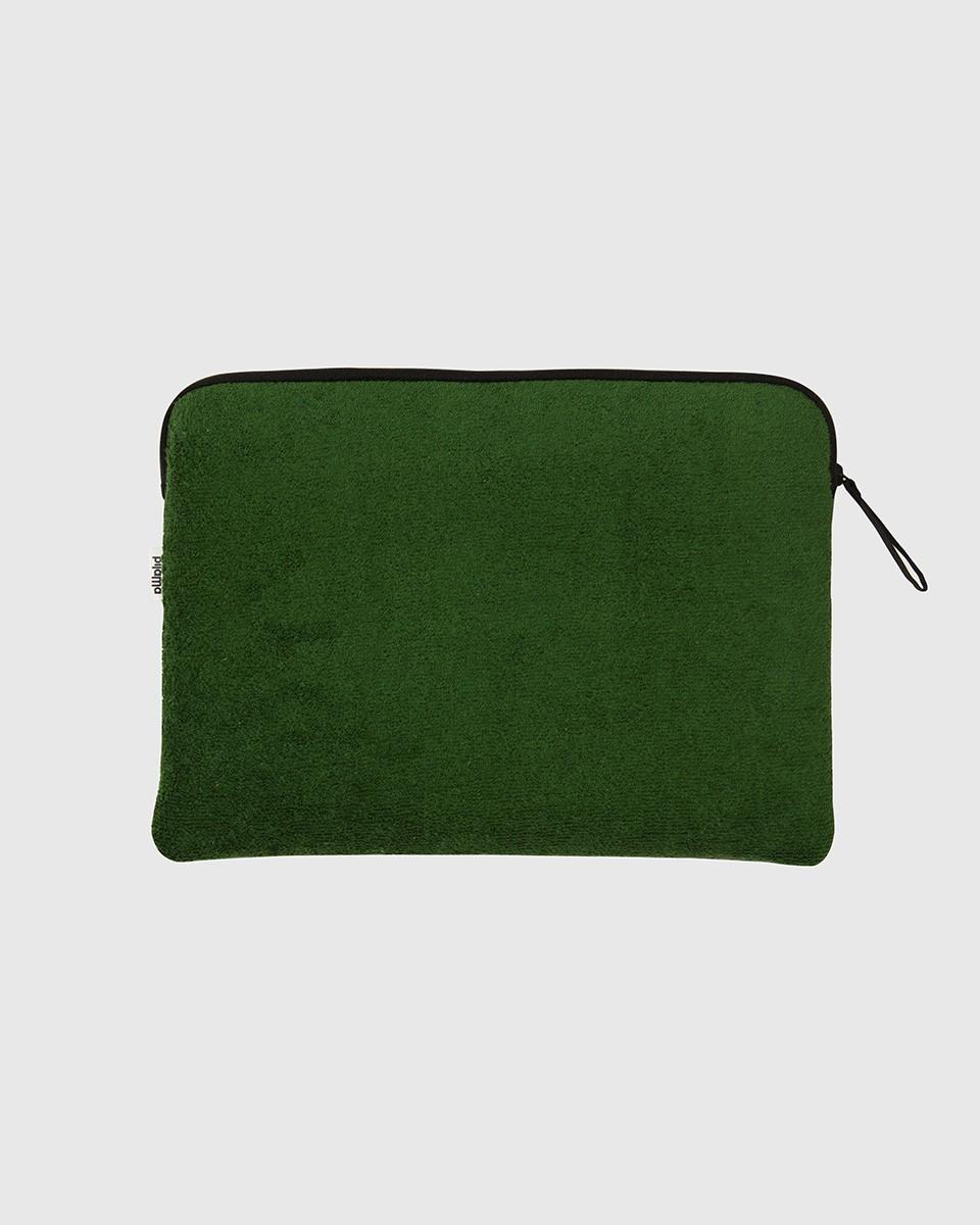 Wood'd Patch Green Macbook Case