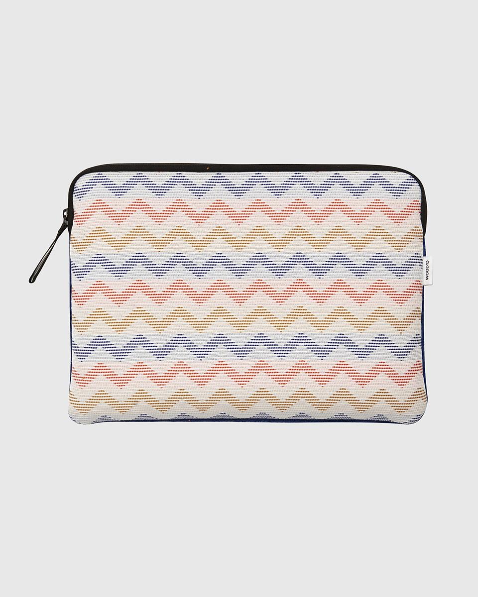 Wood'd Patch Orange Macbook Case