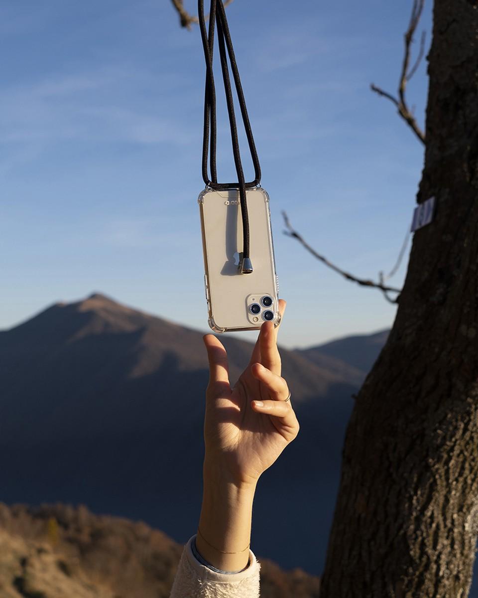 Wood'd Plain Black Necklace