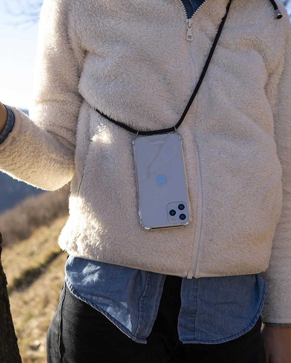 Wood'd Plain Black Necklace