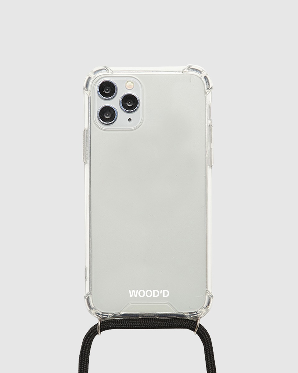 Wood'd Plain Black Necklace