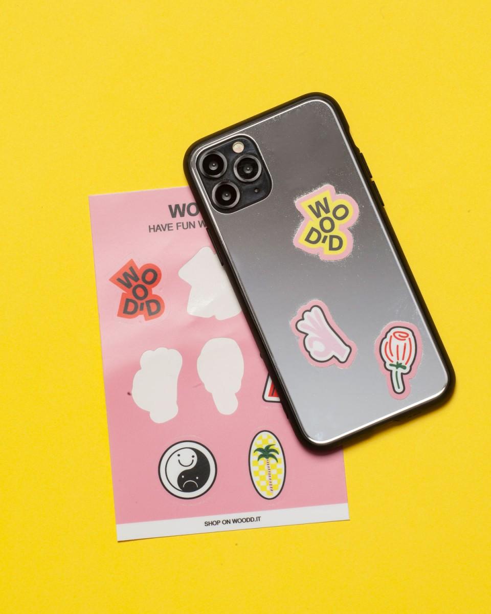 Wood'd Sticker Mirror