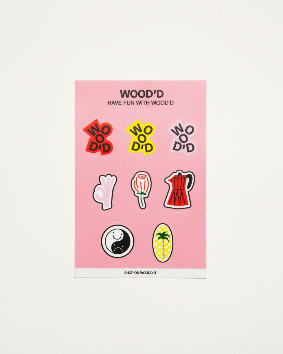 Wood'd Sticker Mirror