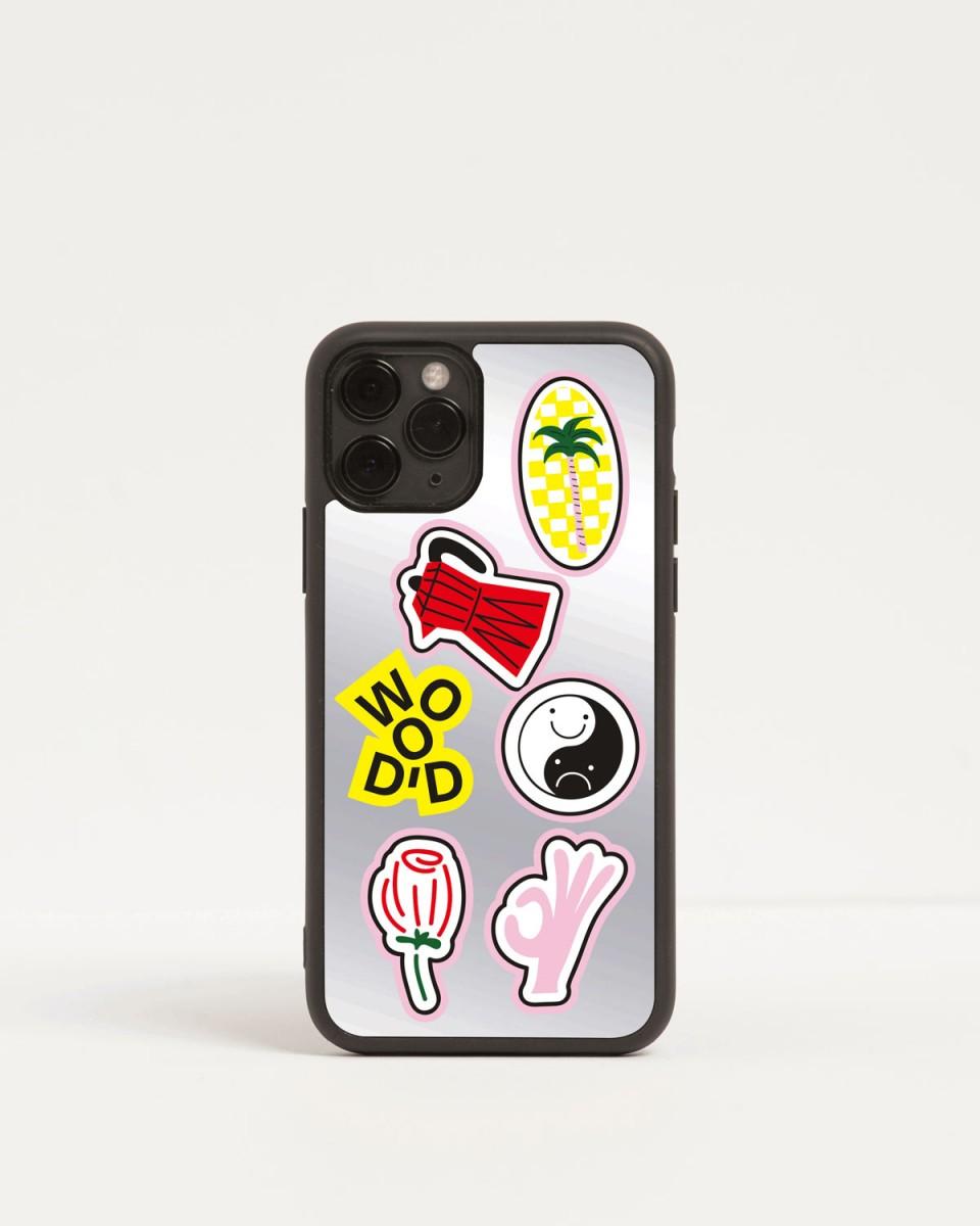 Wood'd Sticker Mirror