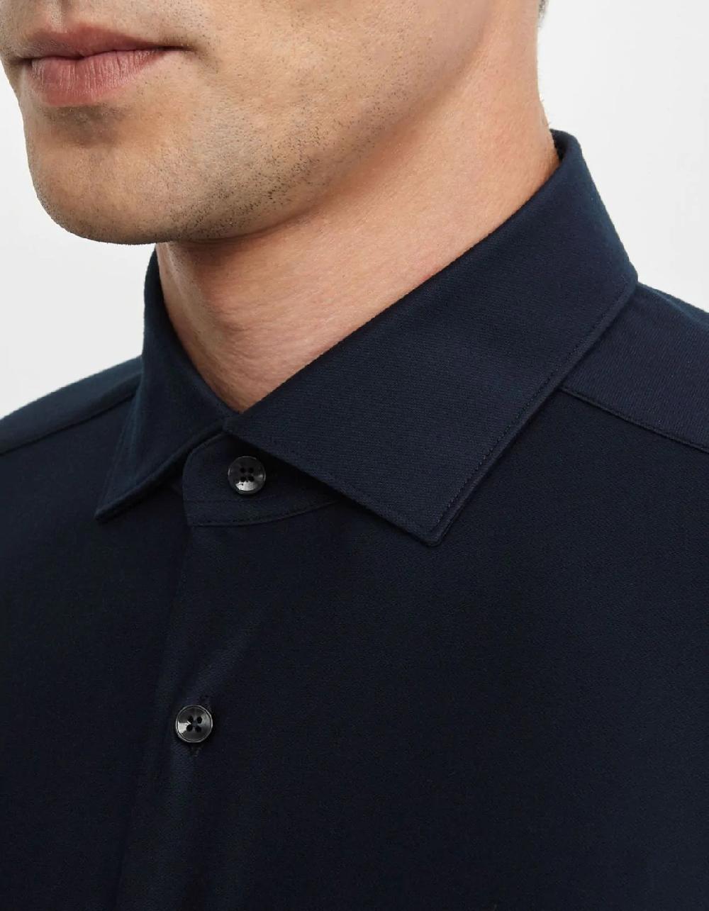 Xacus Camicia in micro flanella tecnica Active Twill