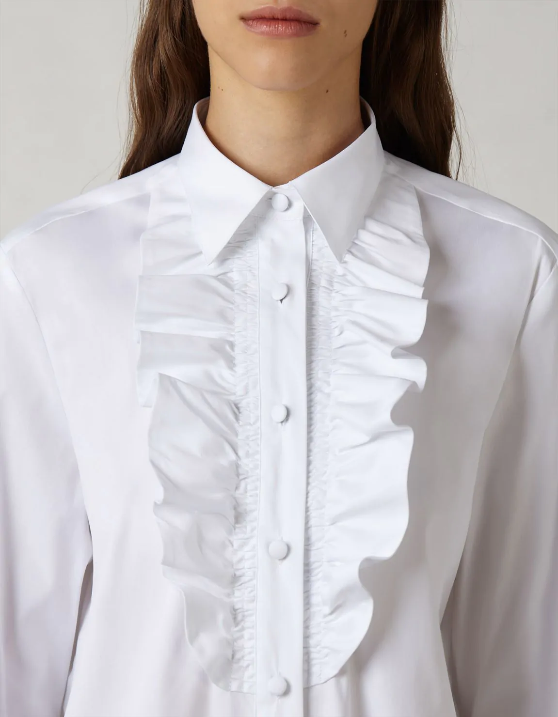 Xacus Bianco Stretch Tinta Unita