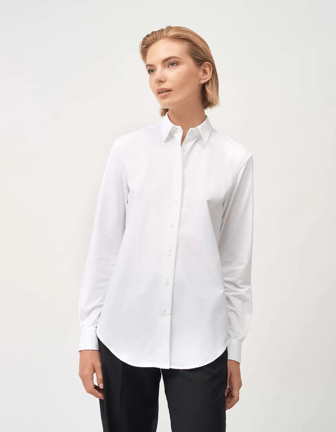 Xacus Camicia Bianco Active Tinta Unita