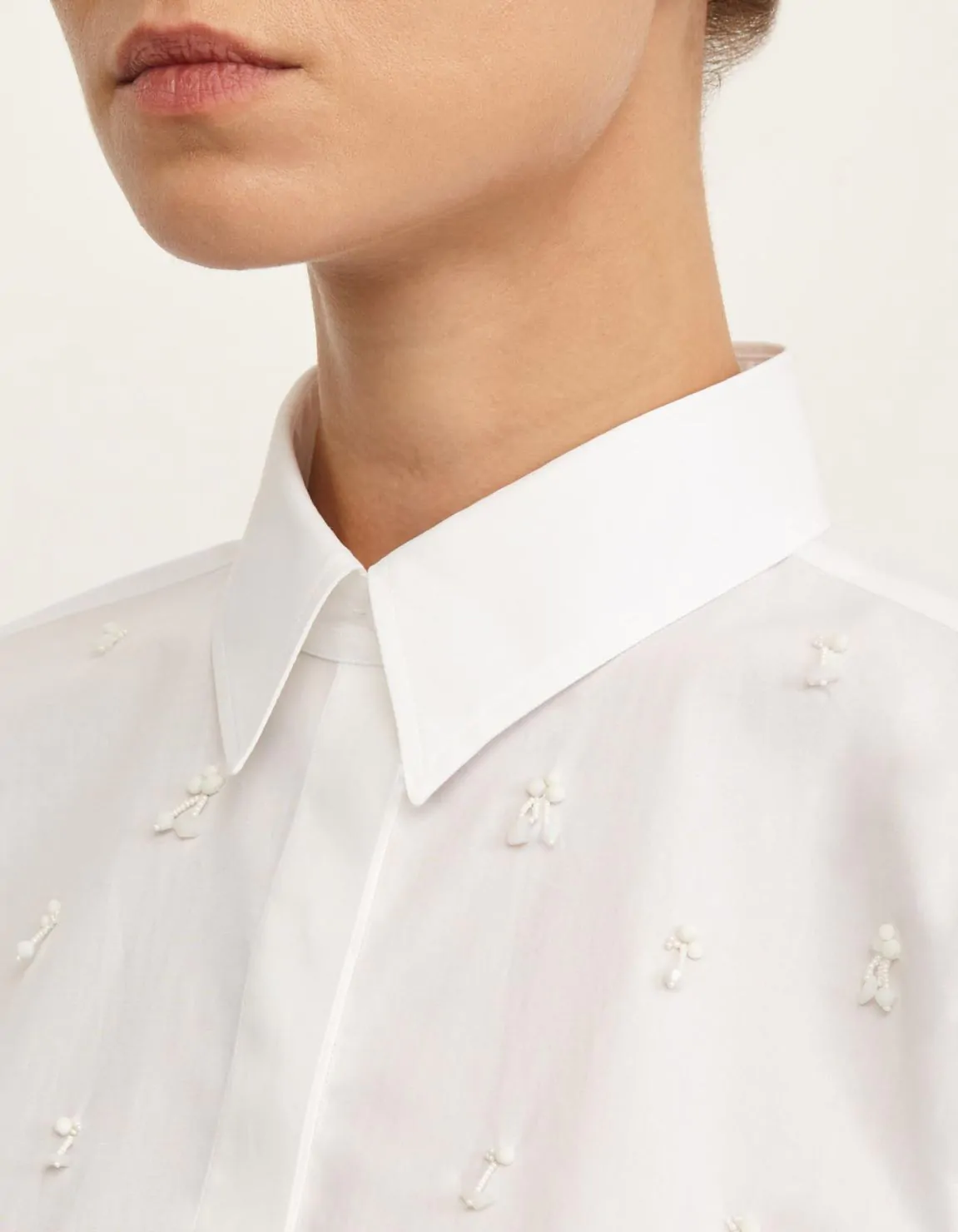 Xacus Camicia Bianco Cotone Tinta Unita