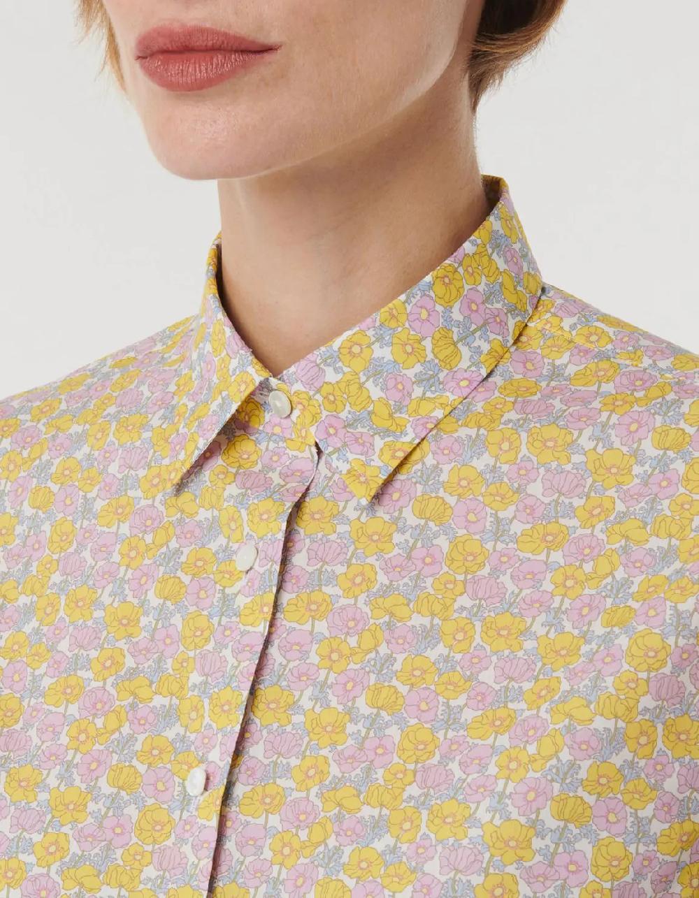 Xacus Camicia Multicolor Cotone Fantasia