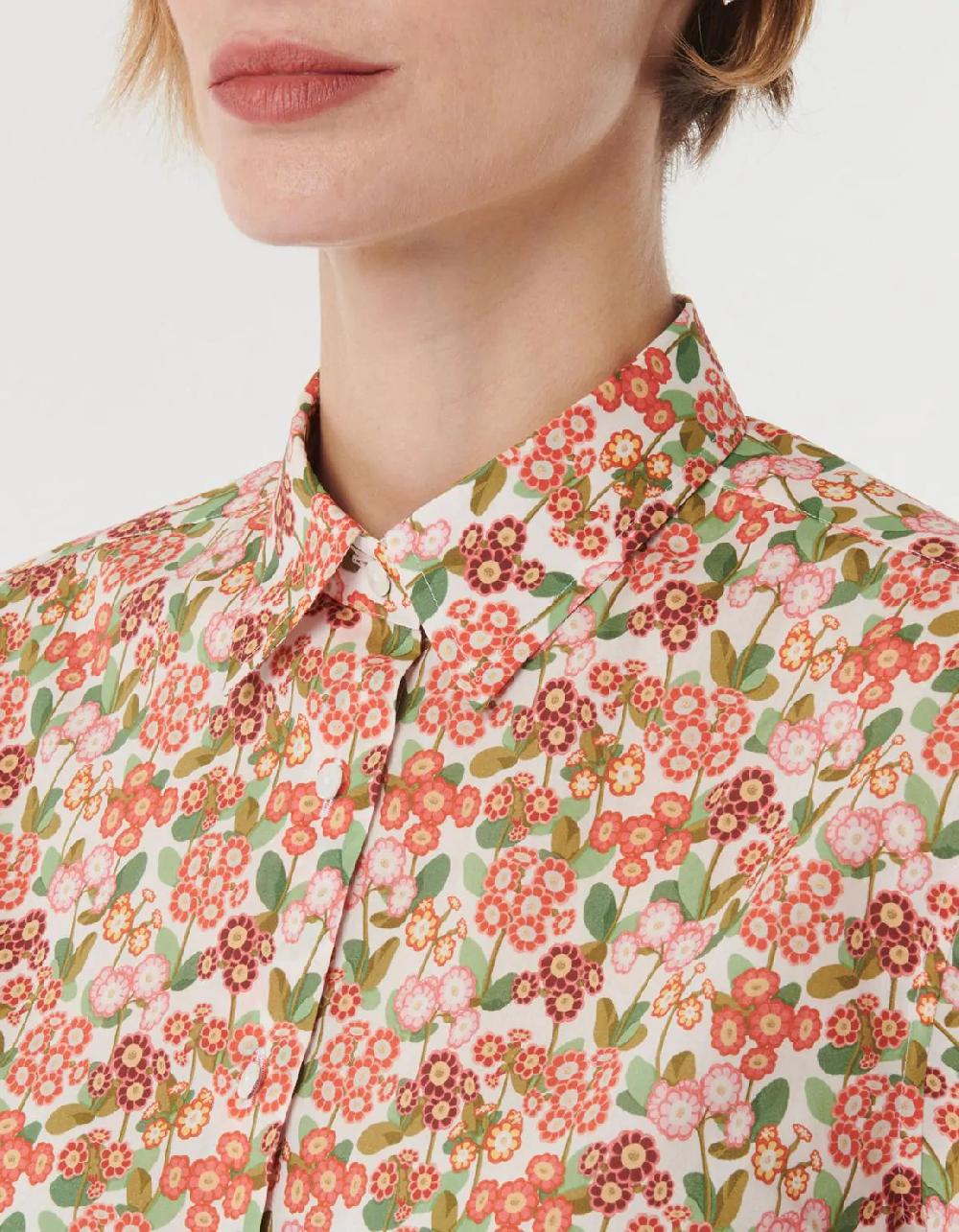 Xacus Camicia Multicolor Cotone Fantasia