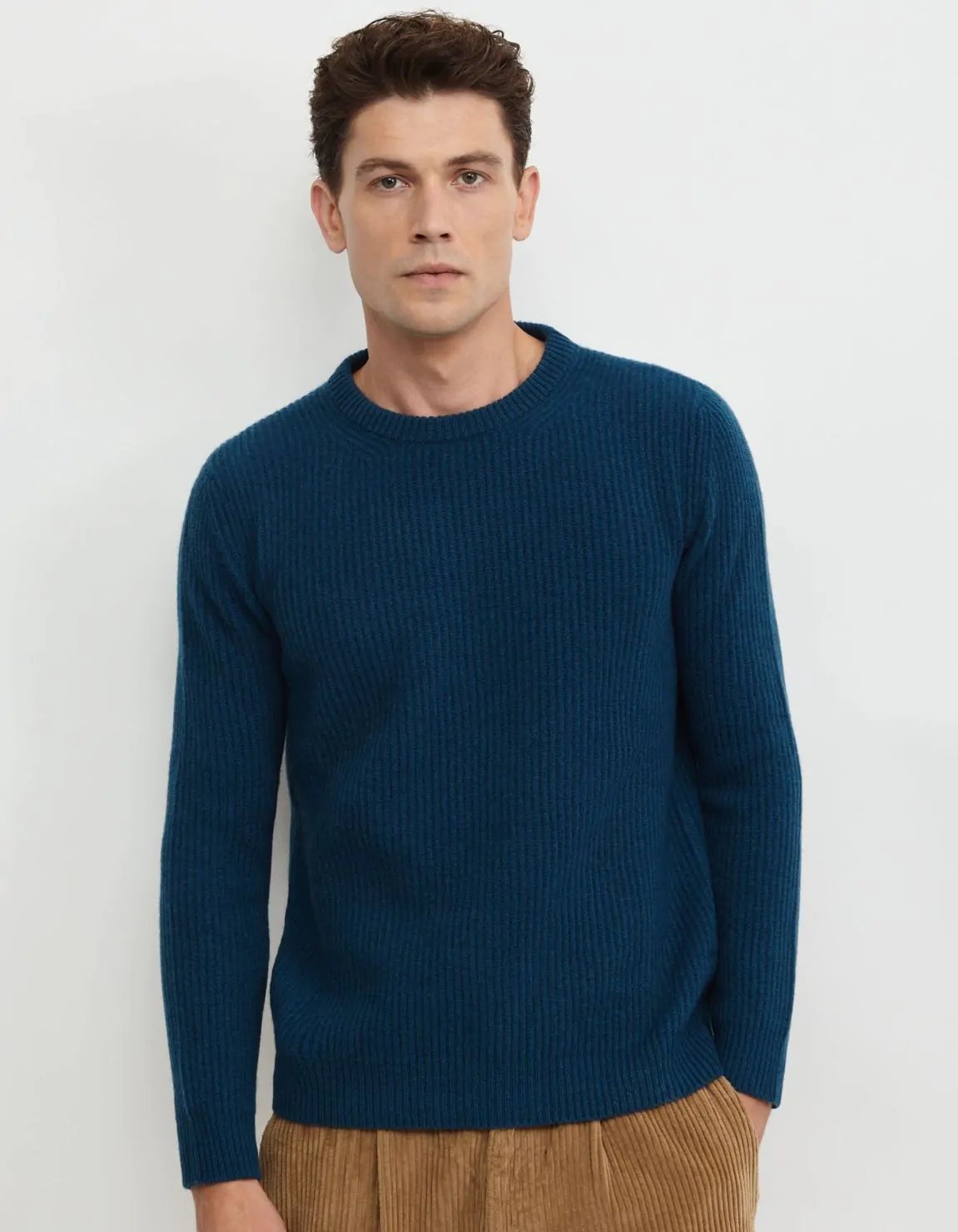 Xacus Maglia Ottanio Filato di lambswool finezza 7