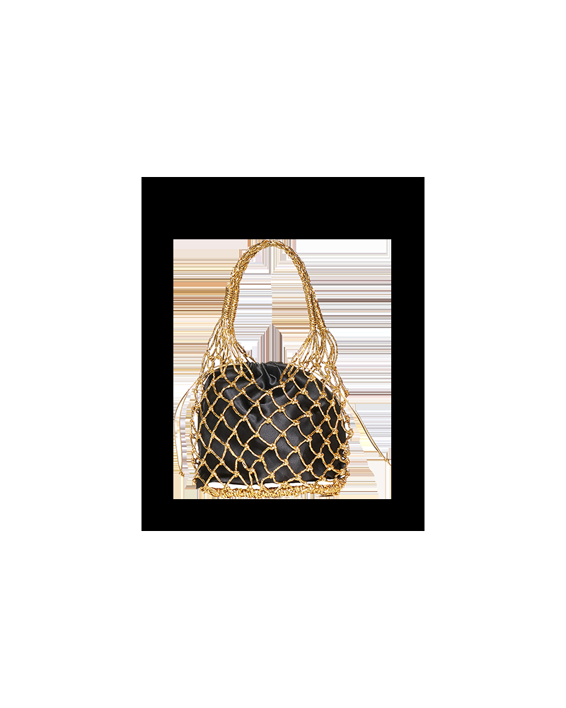 Y'am Capri Helenuccia Bag + un sacchetto colorato nero