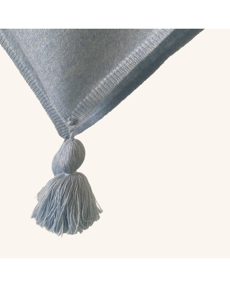 Y'am Capri Poncho Capri Cashmere Merino Wool And Silk